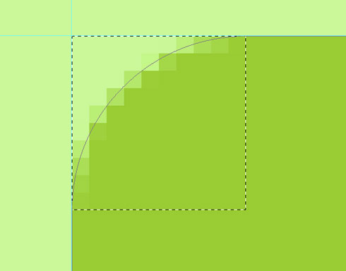 Create round cornered navigation tabs